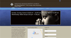 Desktop Screenshot of hhbclife.com